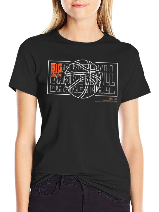 Basketball Big Dream Graphic T-Shirt