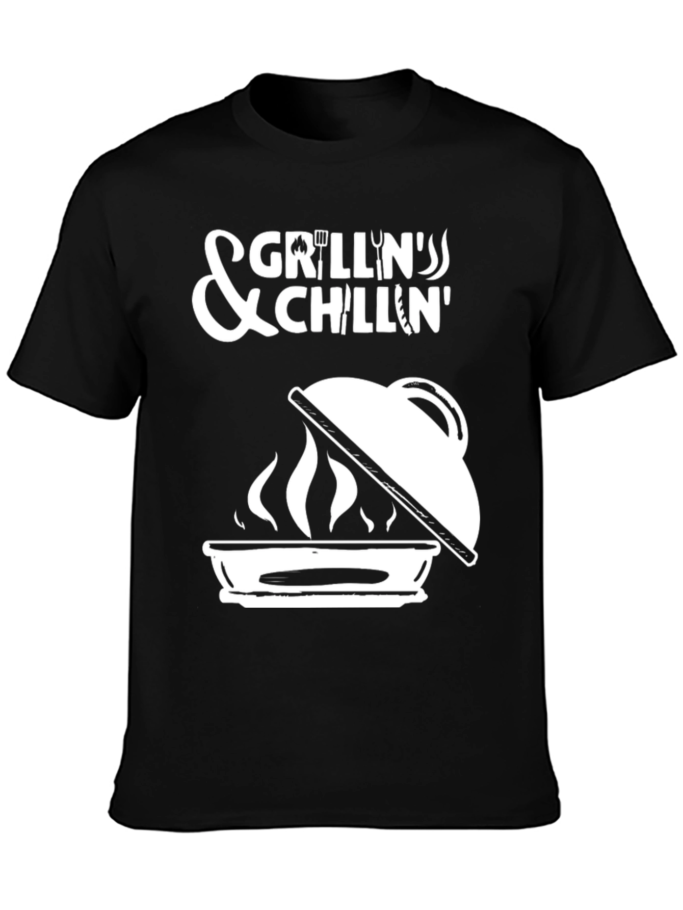 Grillin & Chillin Graphic T-Shirt