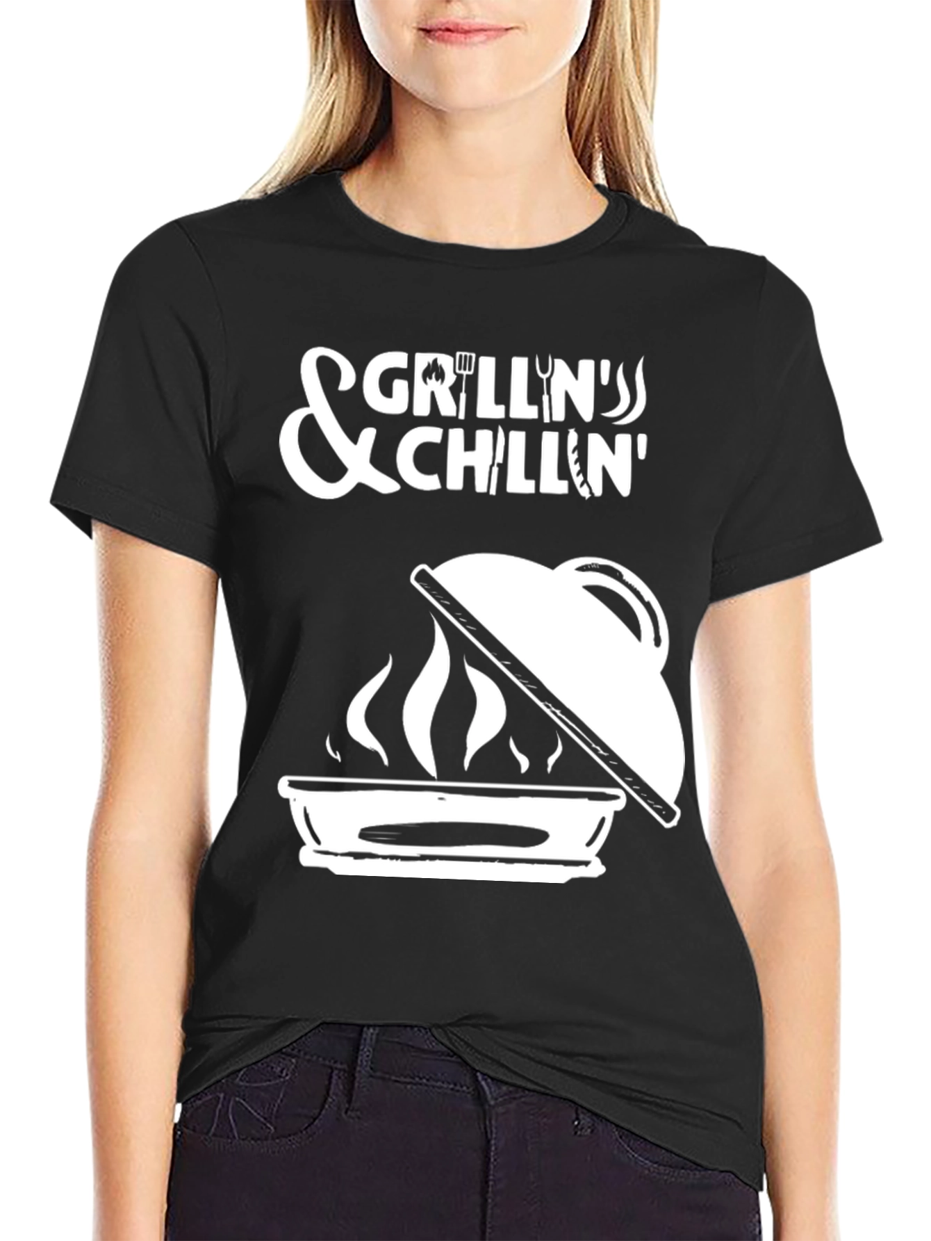 Grillin & Chillin Graphic T-Shirt