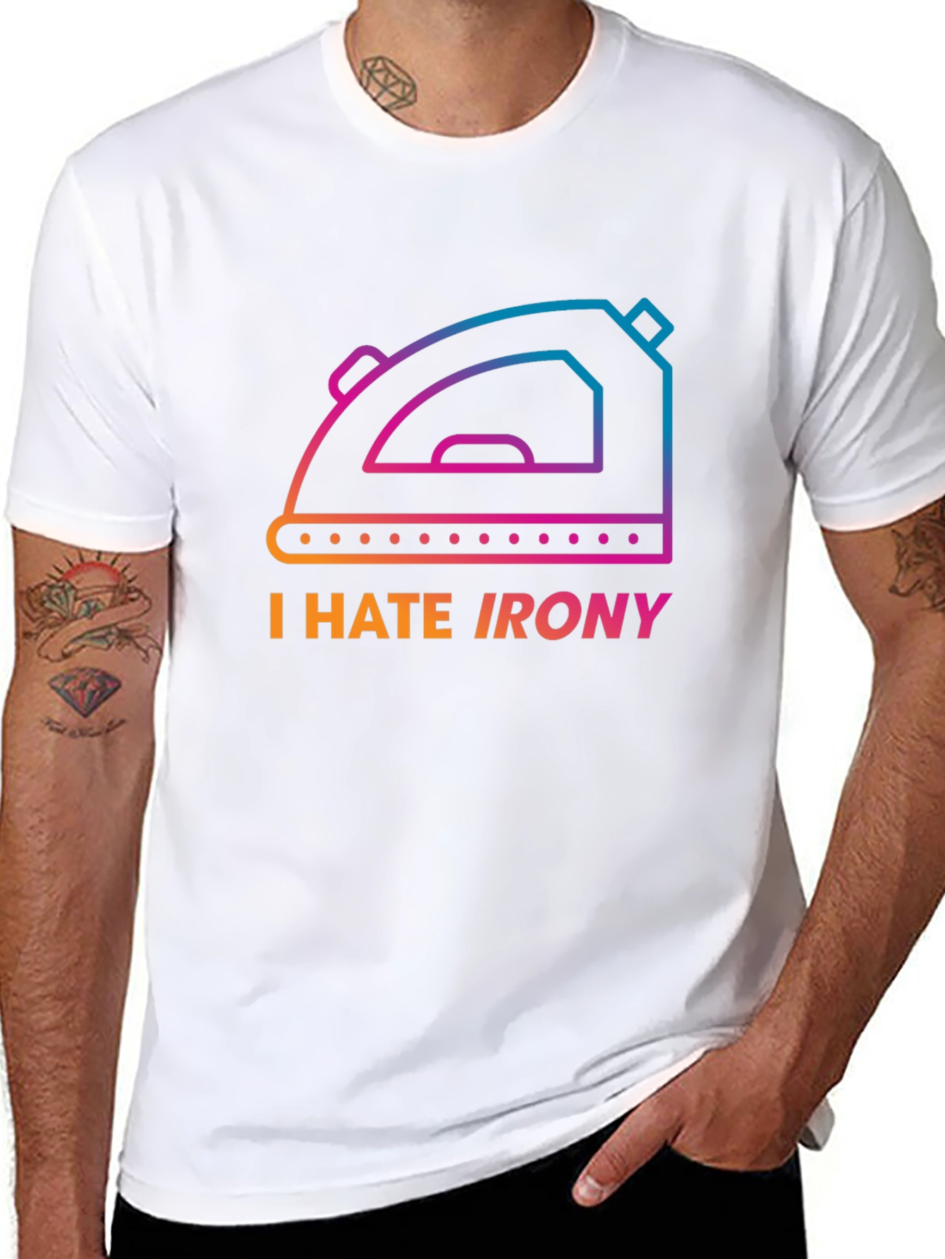 I Hate Irony T-Shirt
