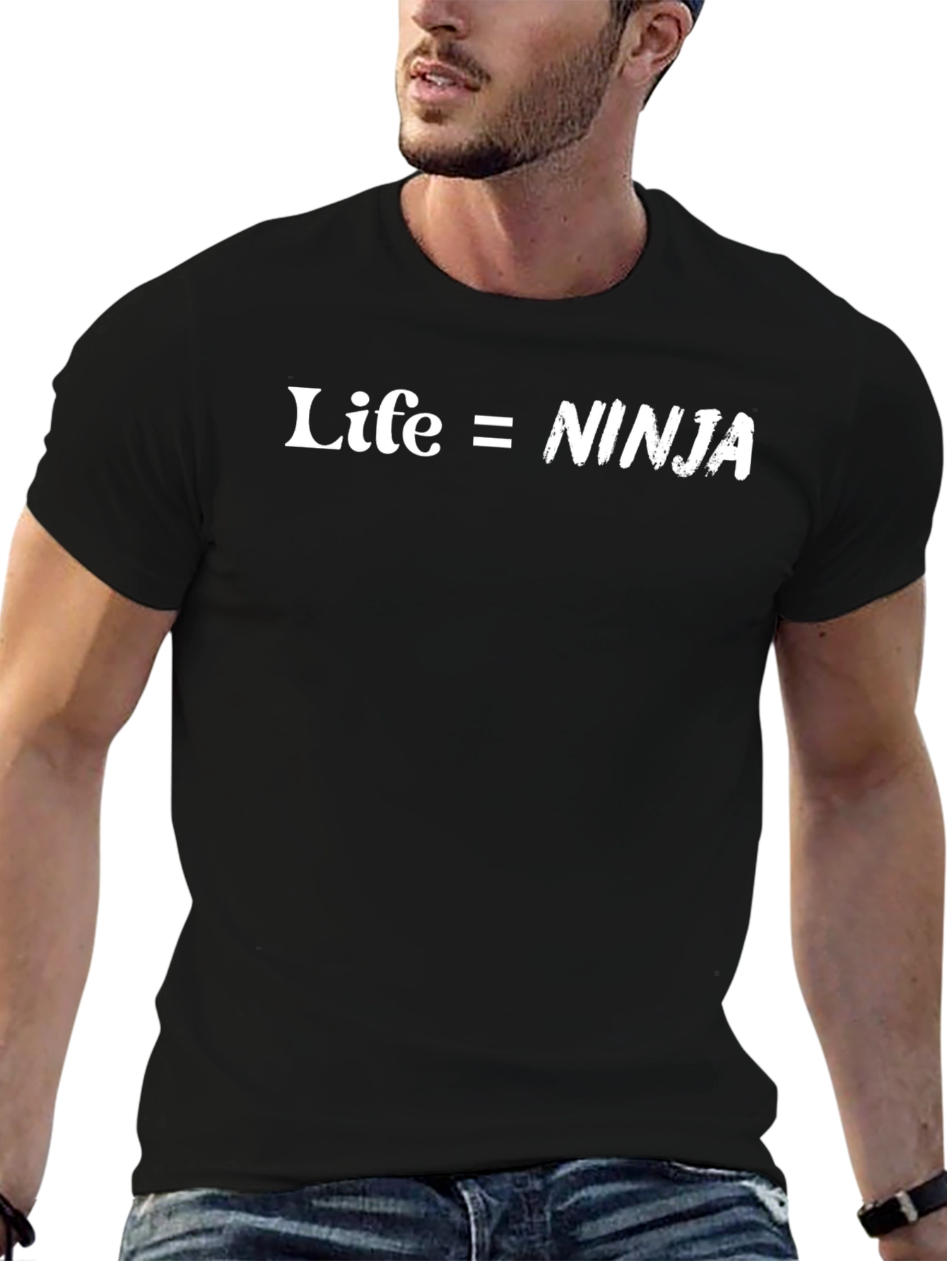 Life = Ninja T-Shirt - Funny Graphic Tee
