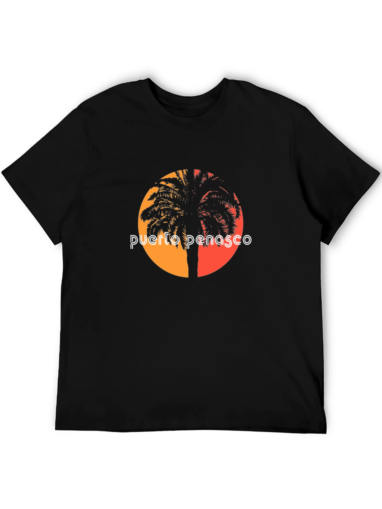 Puerto Penasco Palm Tree Graphic Tee