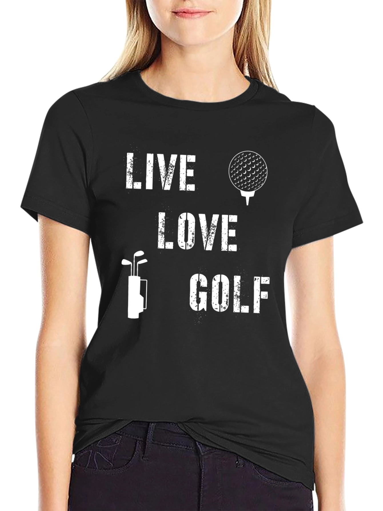 Live Love Golf T-Shirt - Golfer Tee