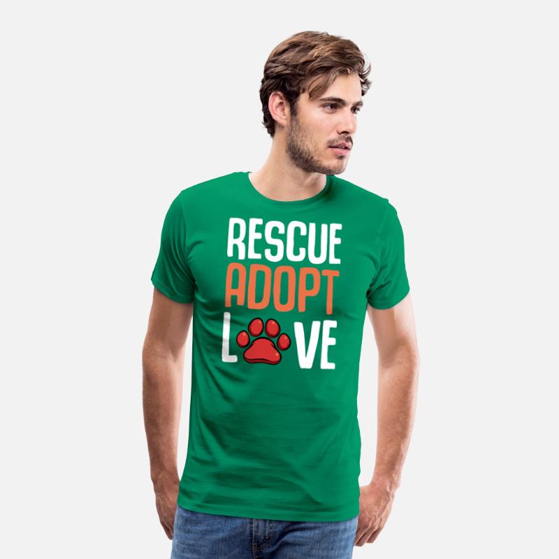 Rescue Adopt Love Cute Paw Print Dog Pet Animal Lo