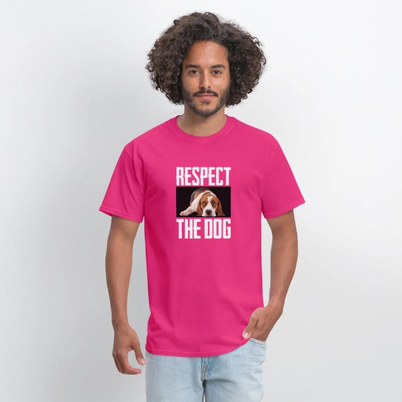 Respect The Dog Cute Puppy Photo Canine Lover Gift