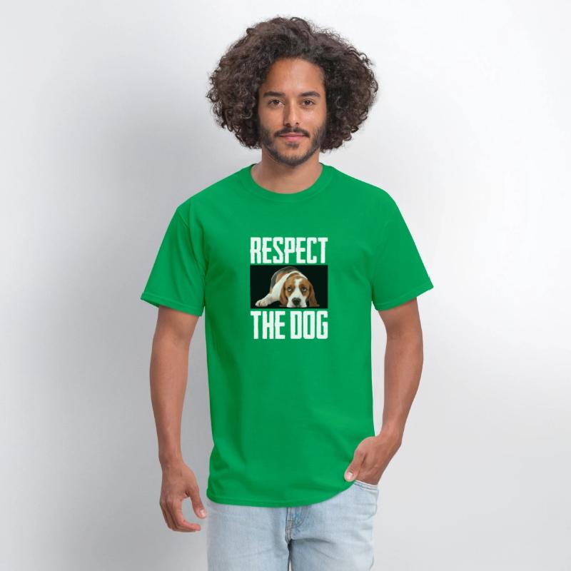 Respect The Dog Cute Puppy Photo Canine Lover Gift