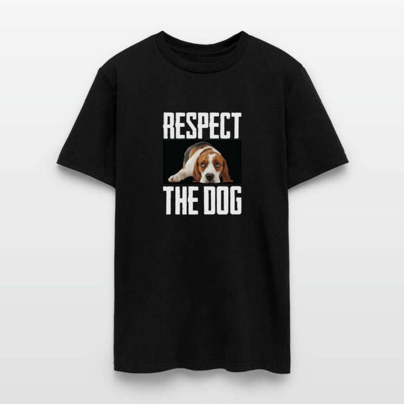 Respect The Dog Cute Puppy Photo Canine Lover Gift
