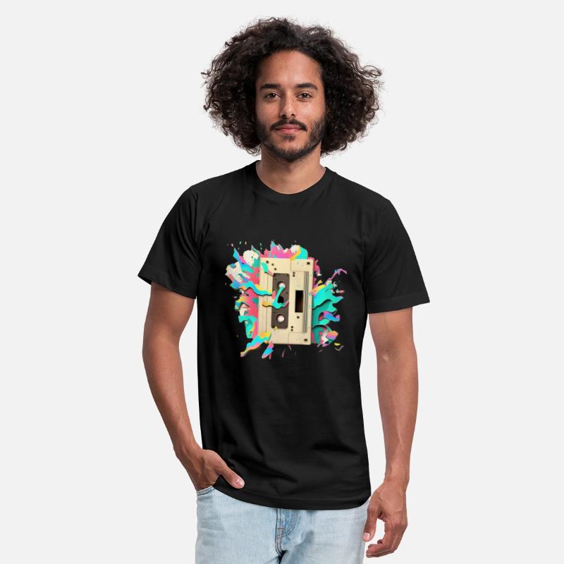 Retro Flaming Cassette