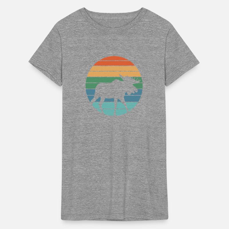 Retro Stag Deer Hunter Hunting