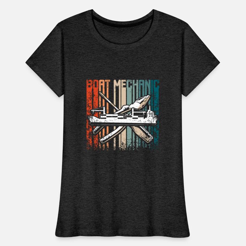 Retro Vintage boat mechanic