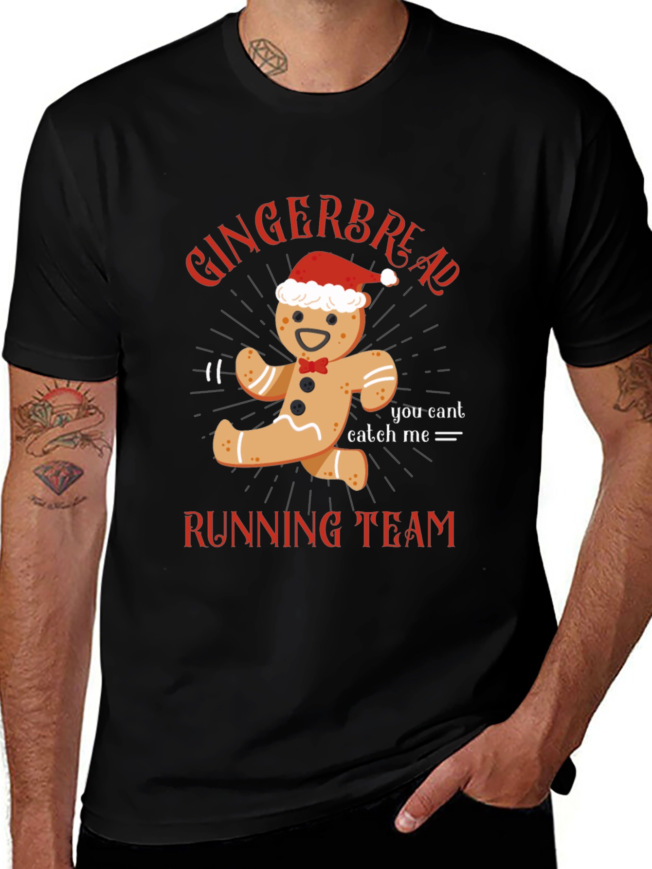 Gingerbread Running Team T-Shirt
