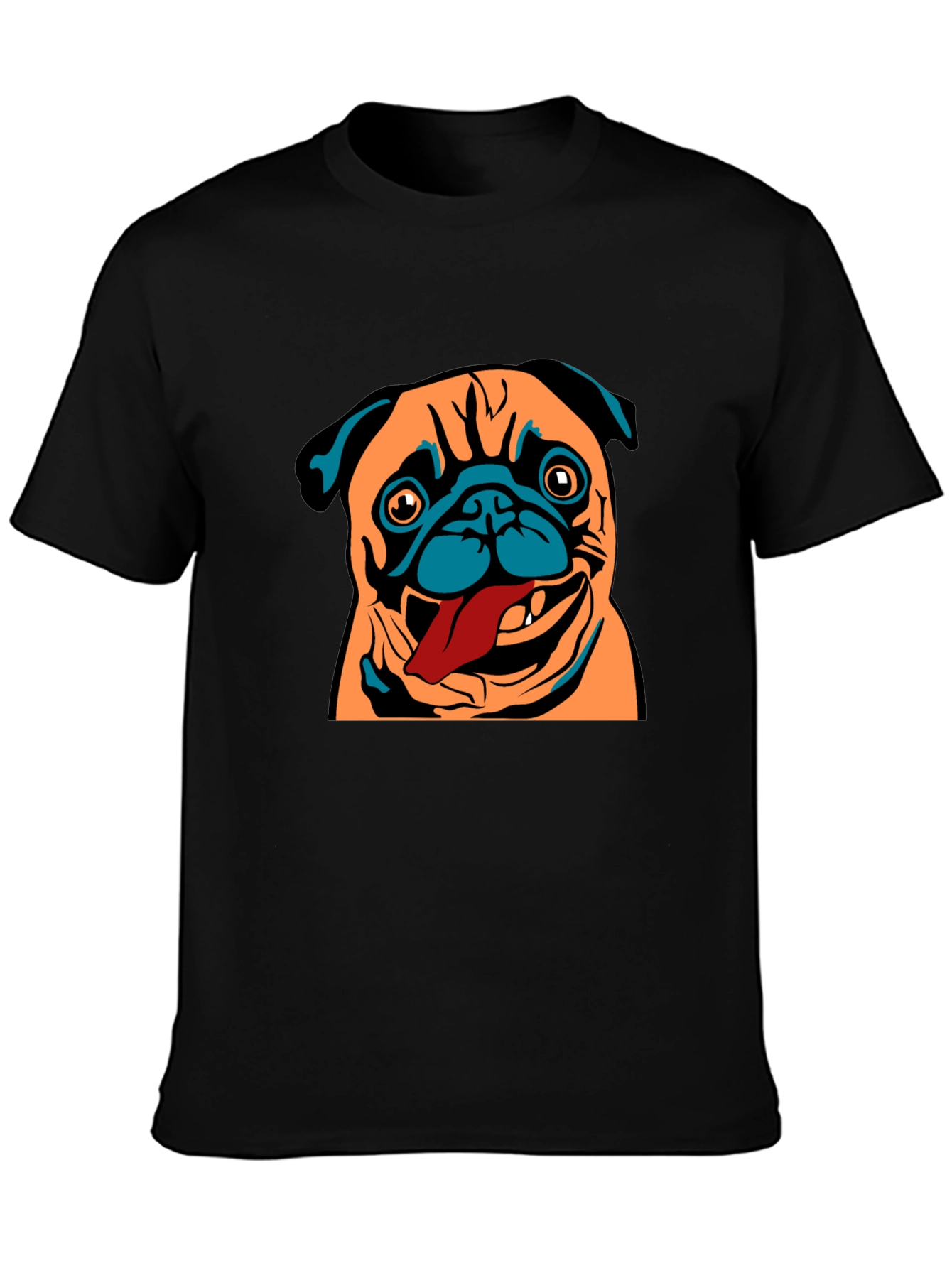 Pug Graphic Tee - Unique Dog Lover Gift
