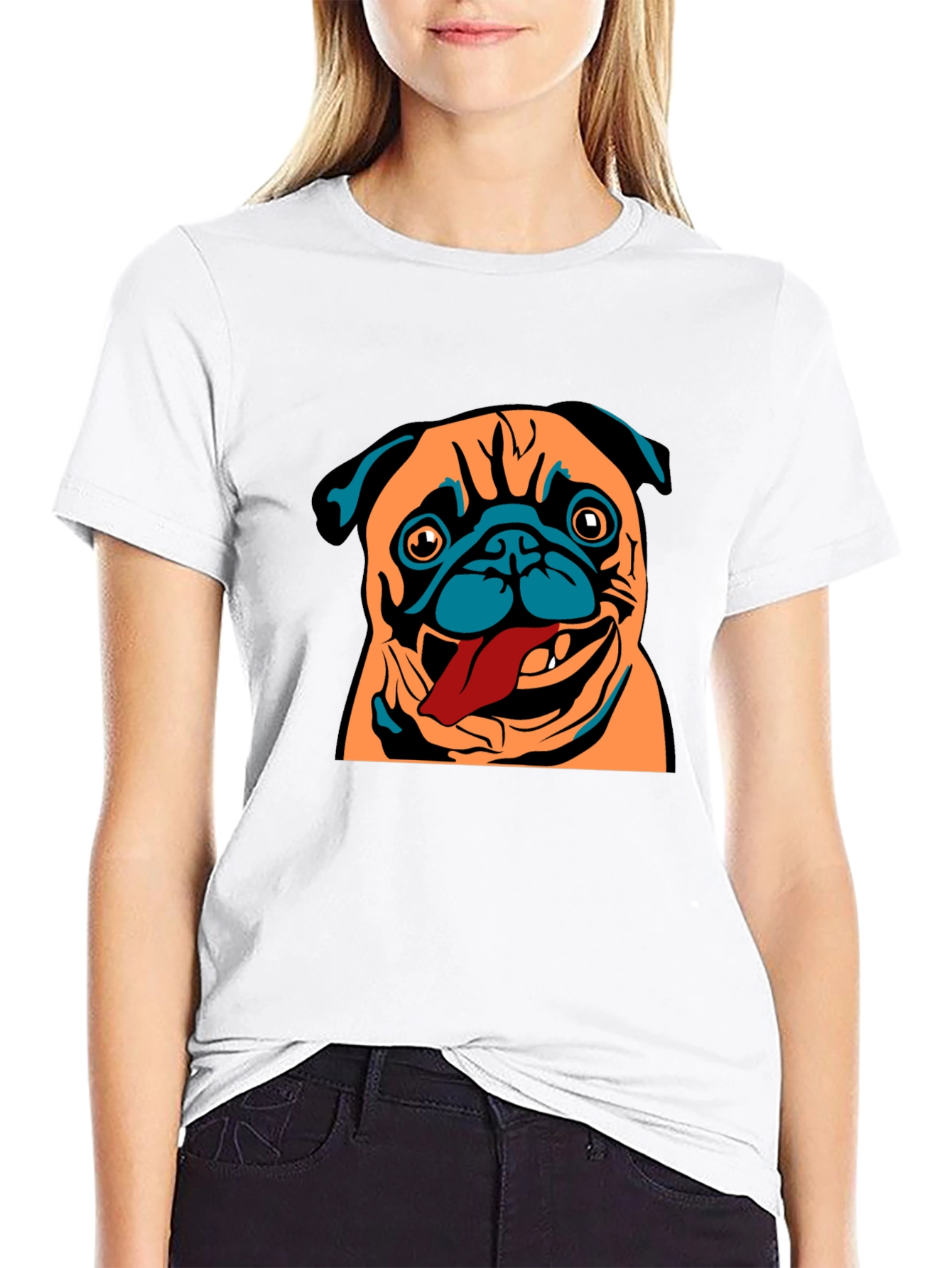 Pug Graphic Tee - Unique Dog Lover Gift