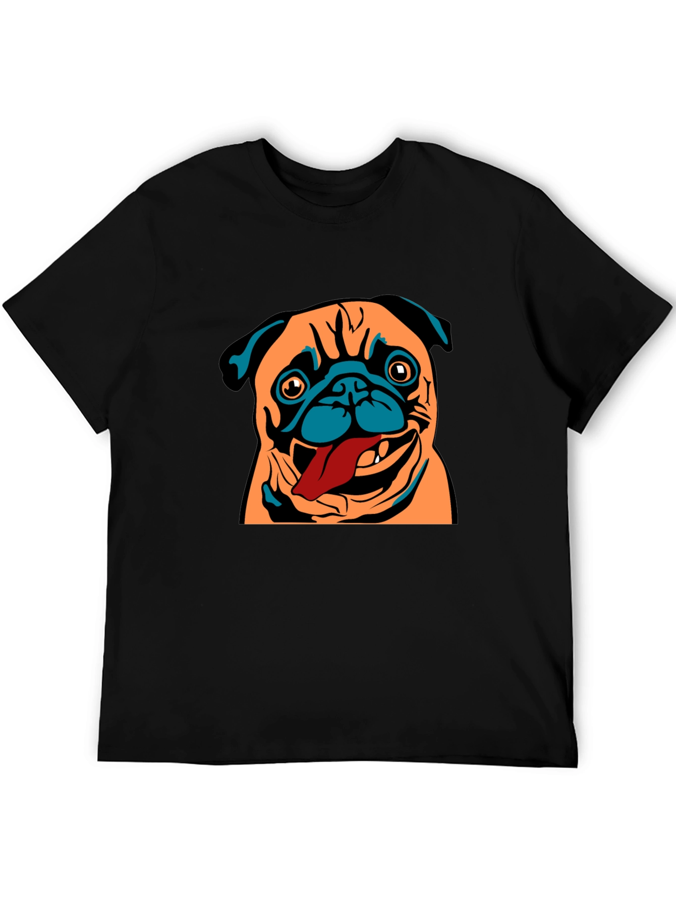 Pug Graphic Tee - Unique Dog Lover Gift