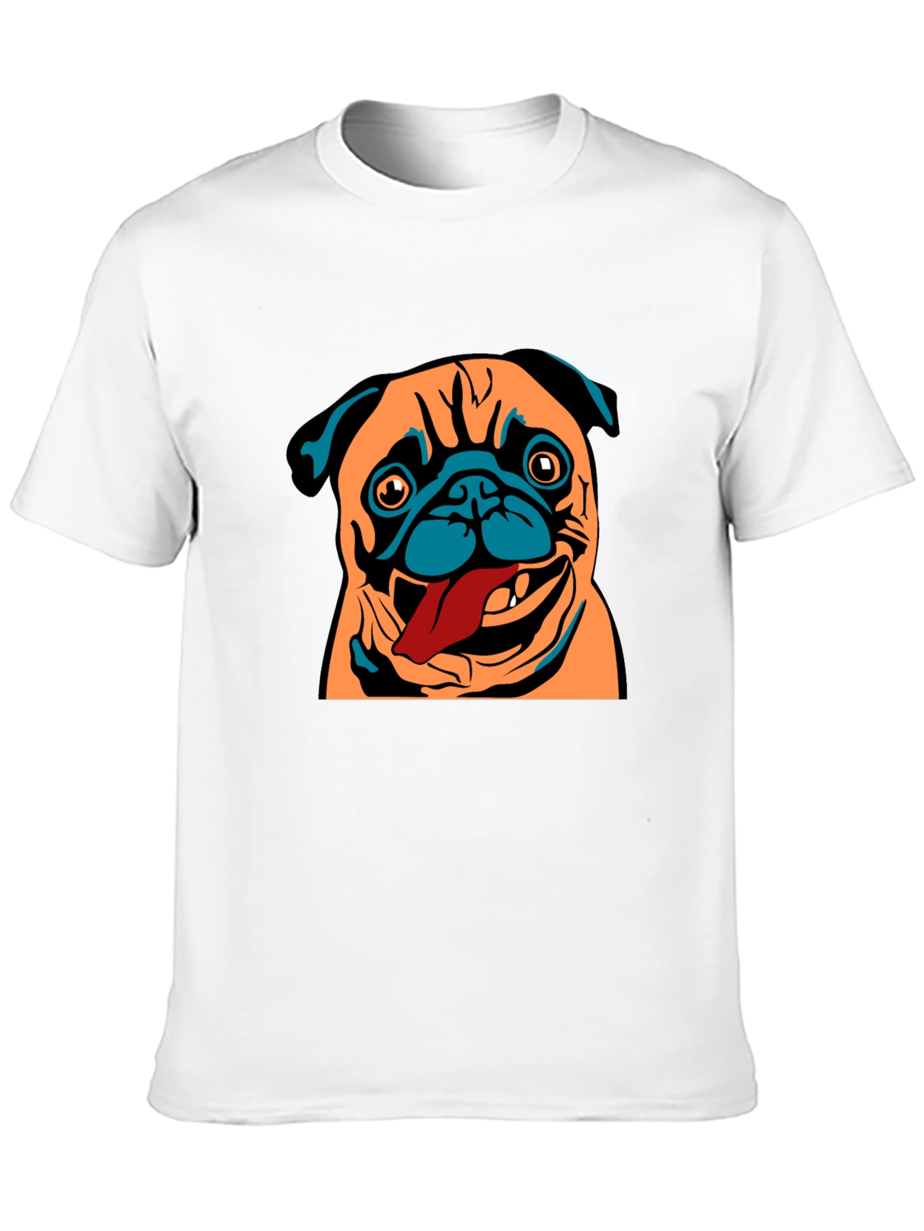 Pug Graphic Tee - Unique Dog Lover Gift
