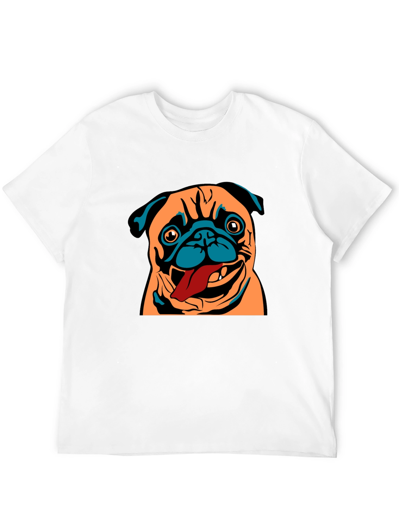 Pug Graphic Tee - Unique Dog Lover Gift