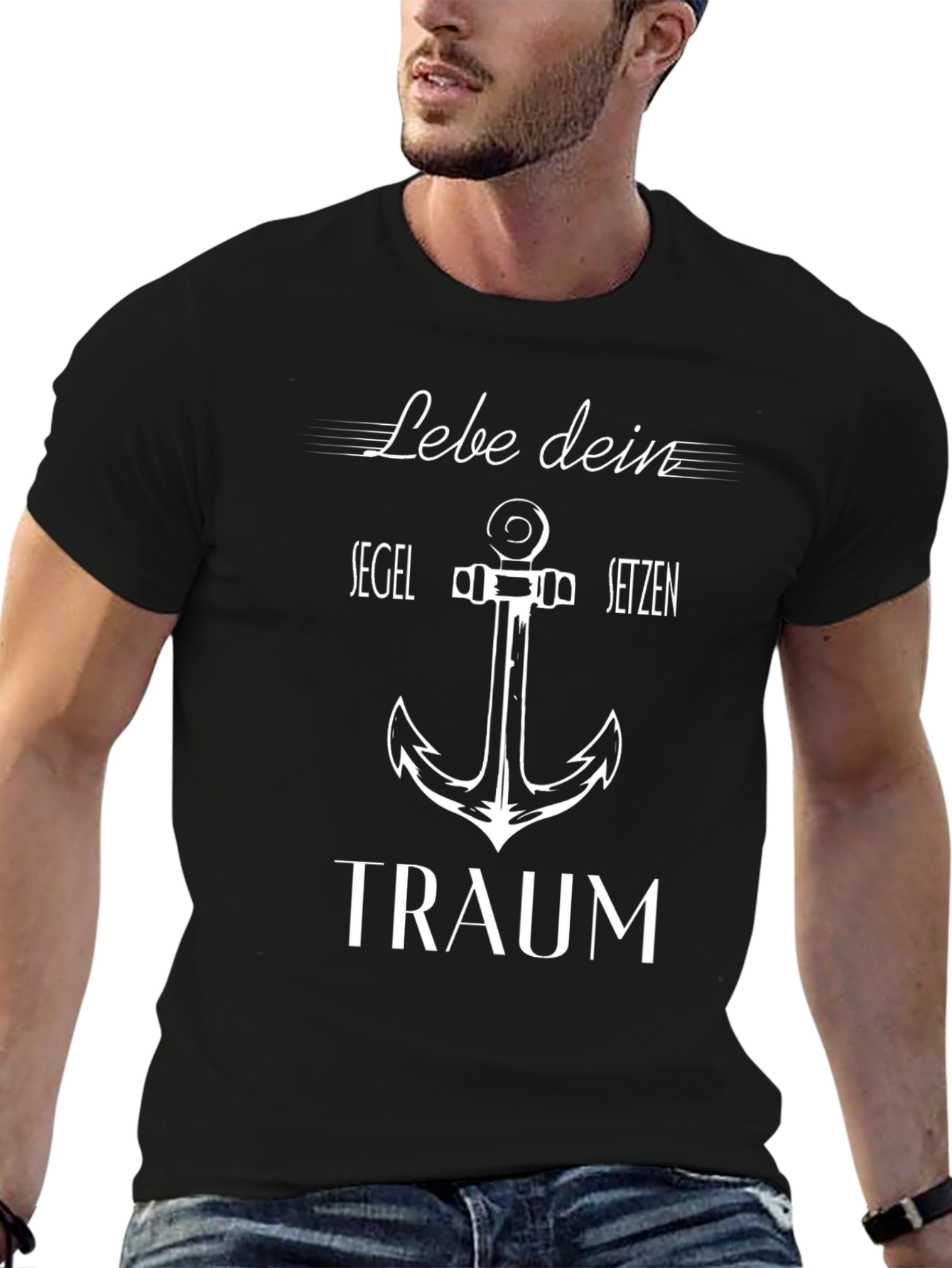 Lebe Dein Traum Anchor T-Shirt