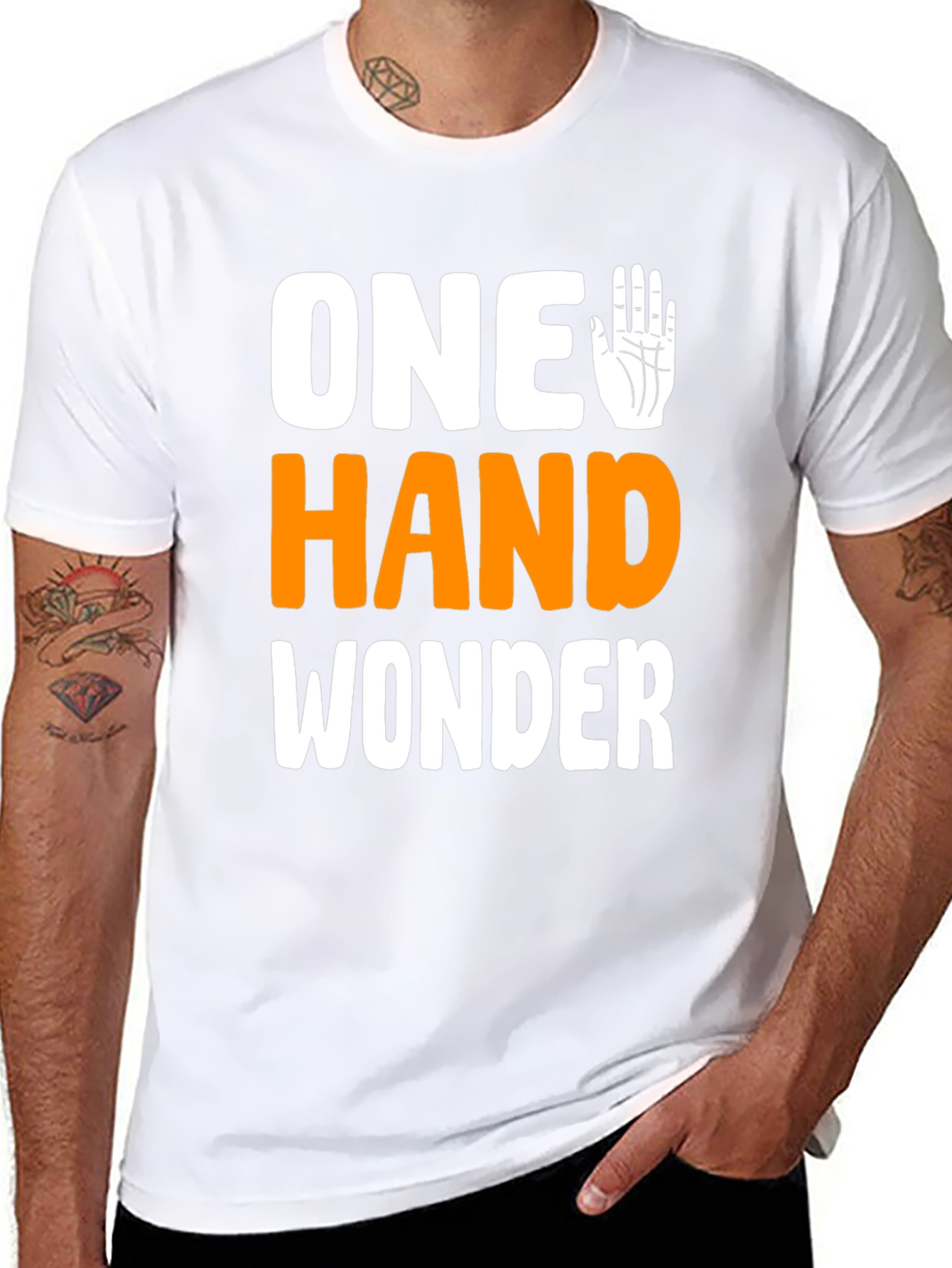 One Hand Wonder Novelty T-Shirt