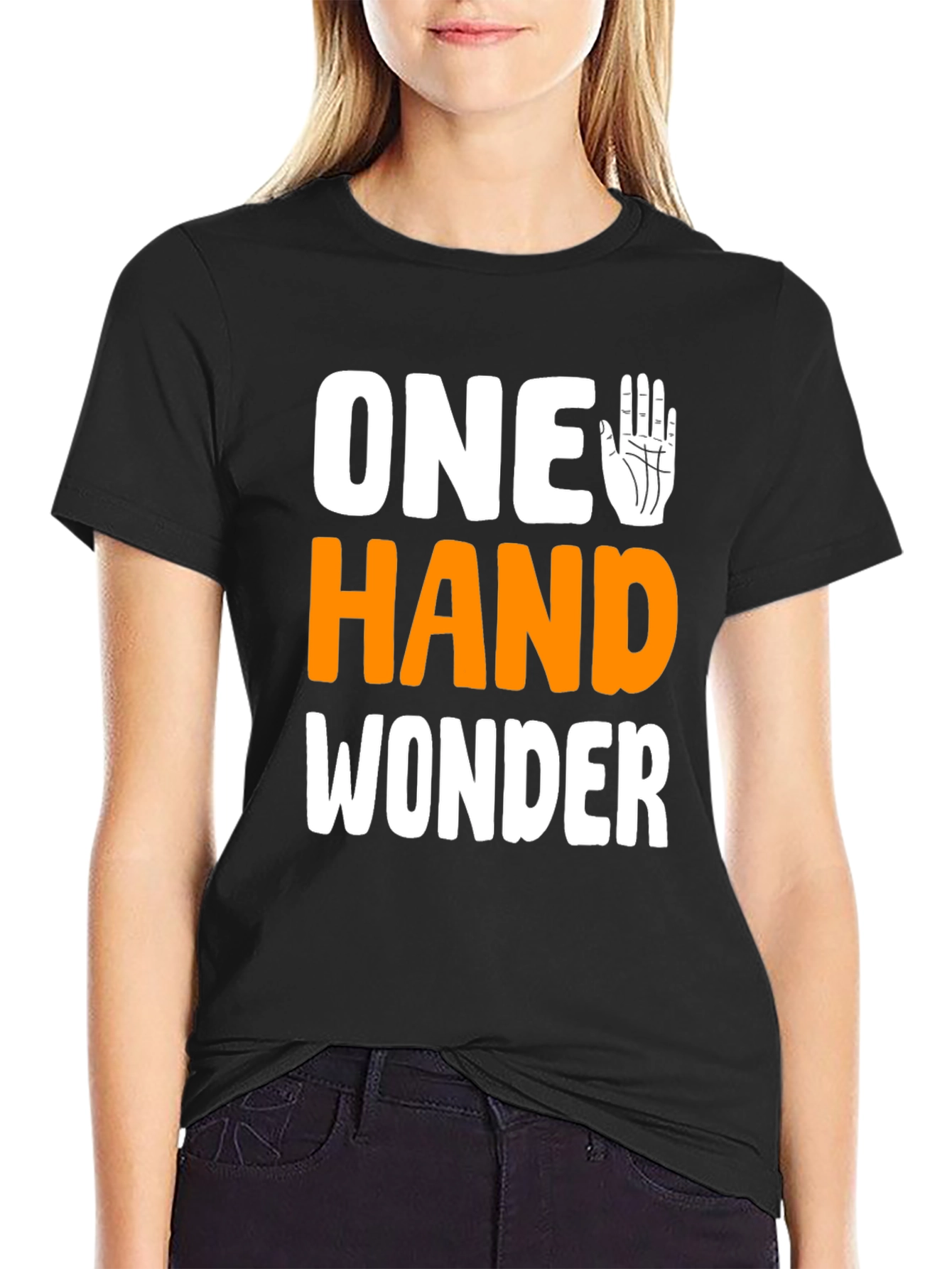 One Hand Wonder Novelty T-Shirt
