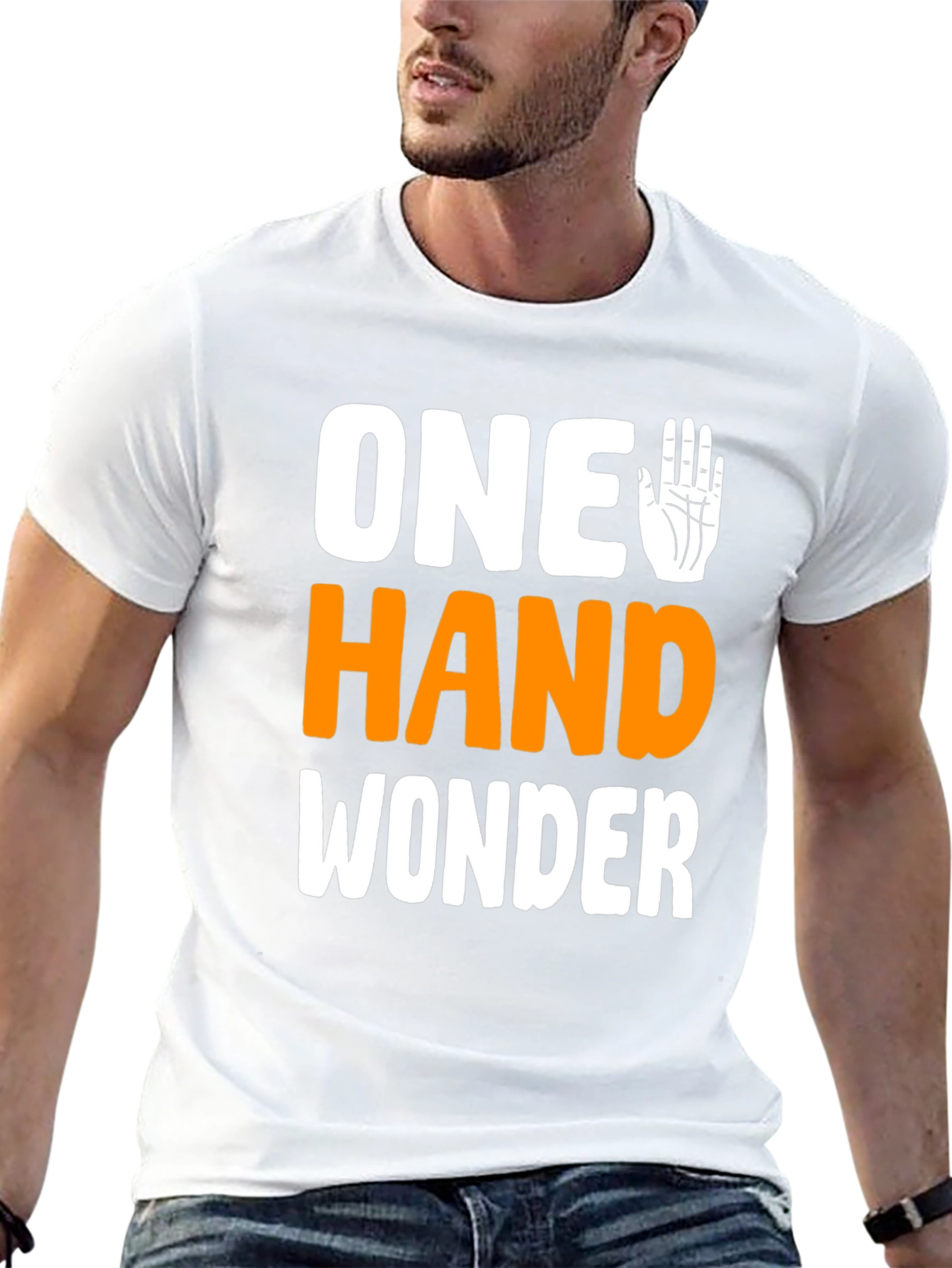 One Hand Wonder Novelty T-Shirt
