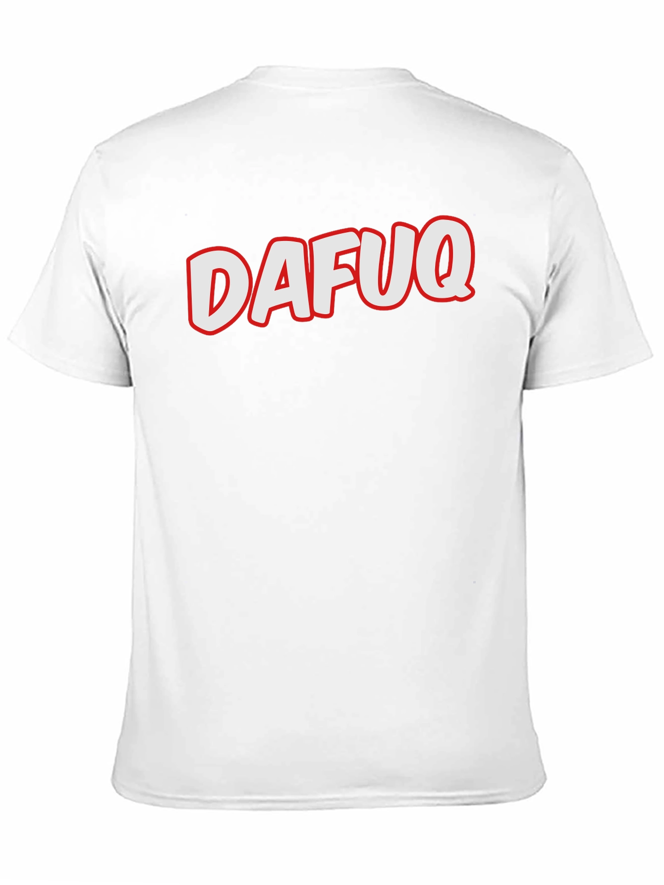 DAFUQ Graphic T-Shirt - Mens Black Tee