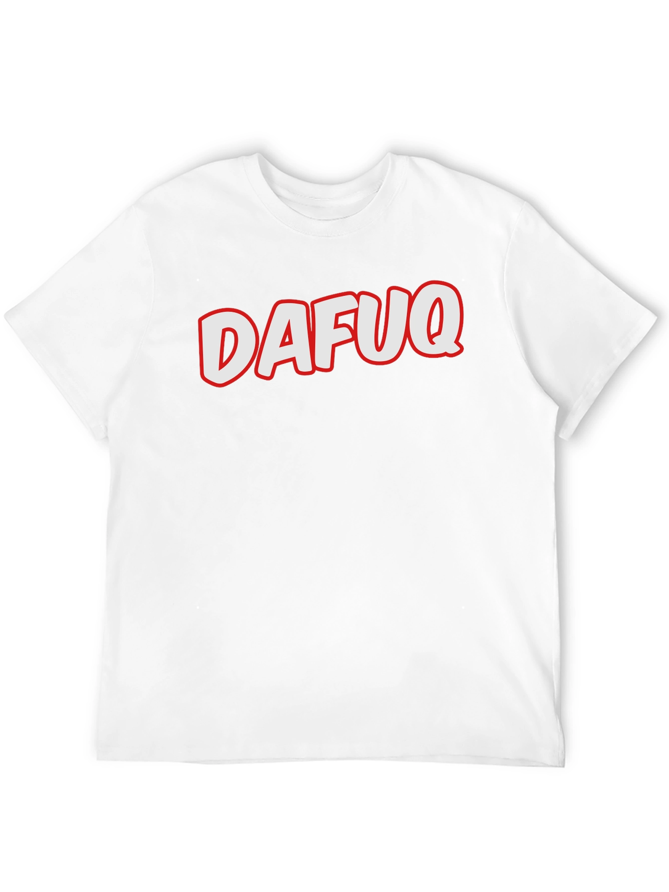 DAFUQ Graphic T-Shirt - Mens Black Tee