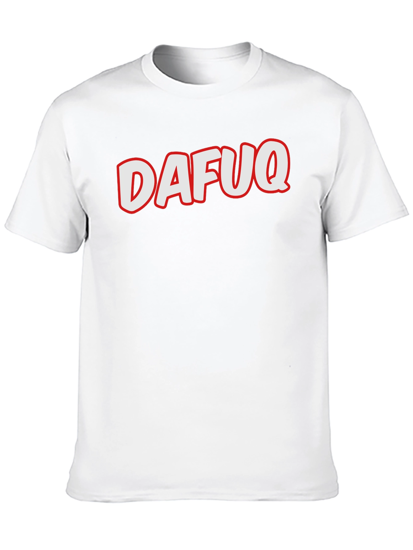 DAFUQ Graphic T-Shirt - Mens Black Tee