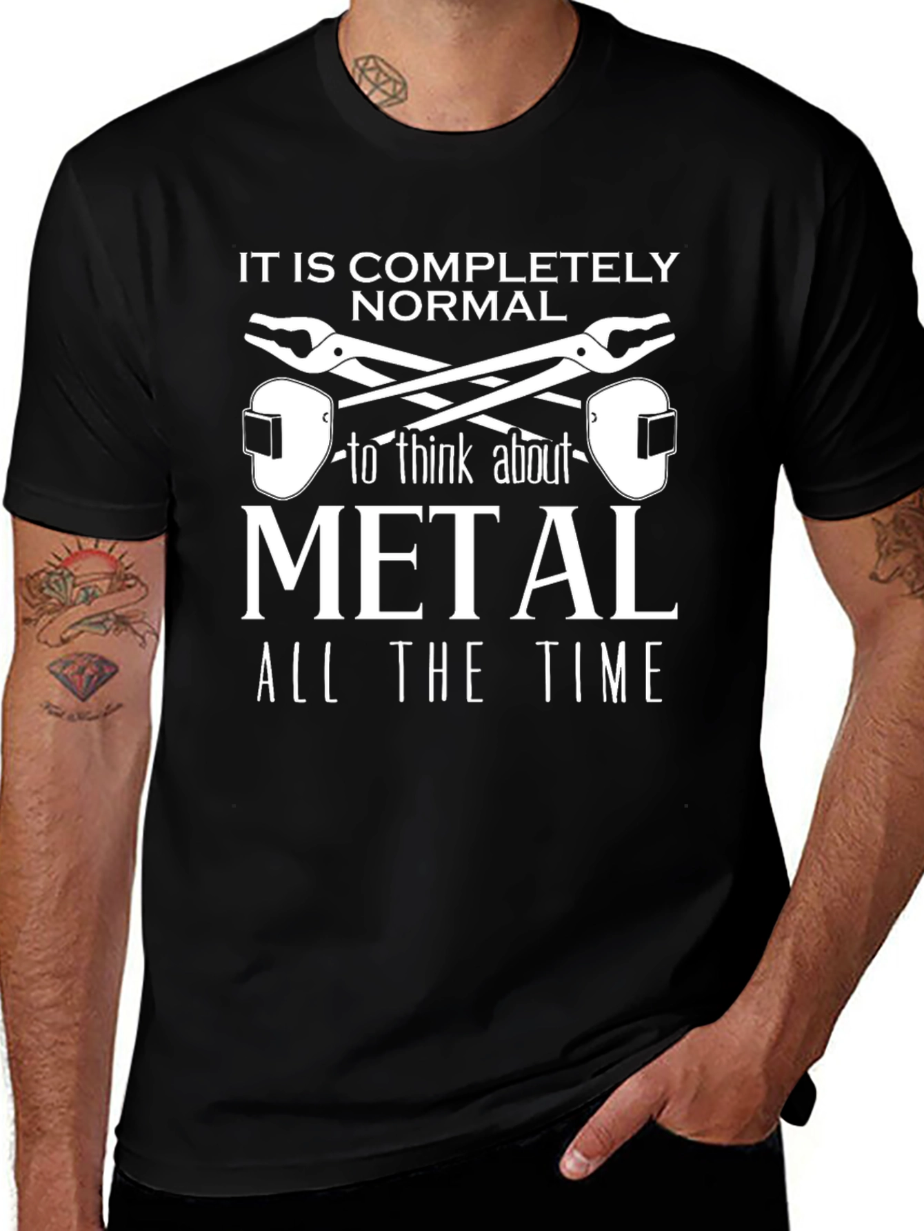 Metal Worker T-Shirt - Funny Welding Tee