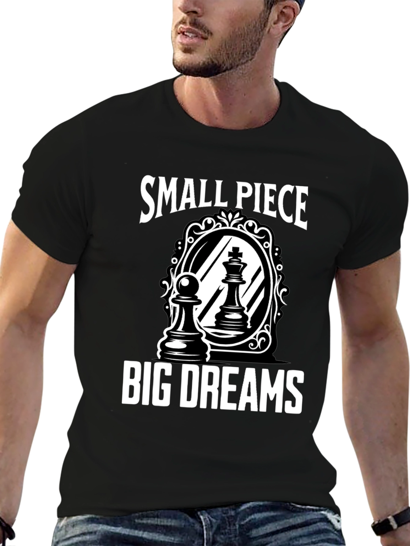 Small Piece Big Dreams Chess T-Shirt