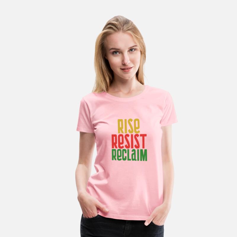 Rise Resist Reclaim – Black History Pride T-Shirt
