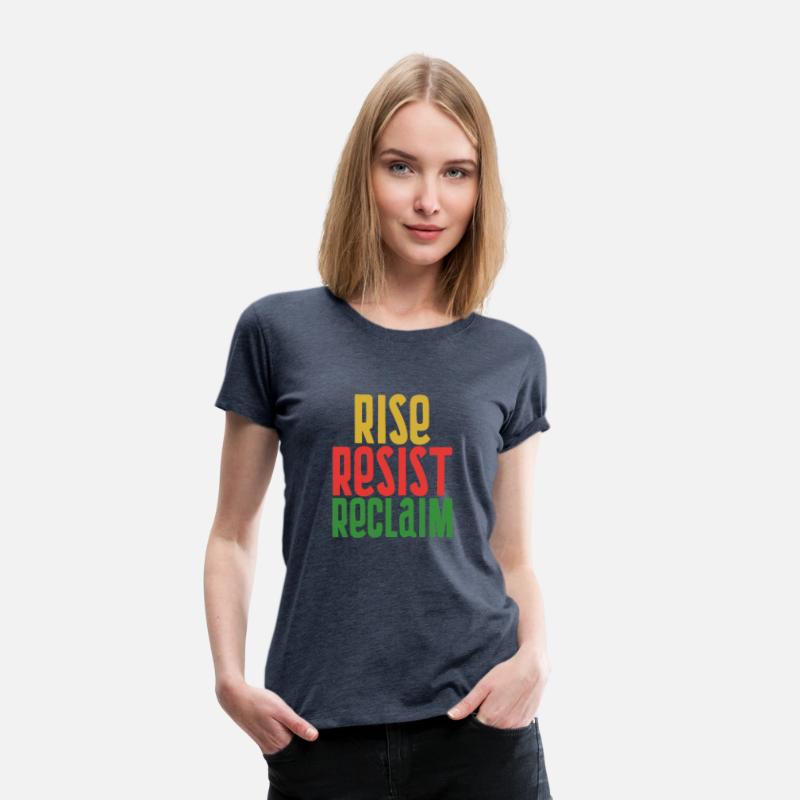 Rise Resist Reclaim – Black History Pride T-Shirt