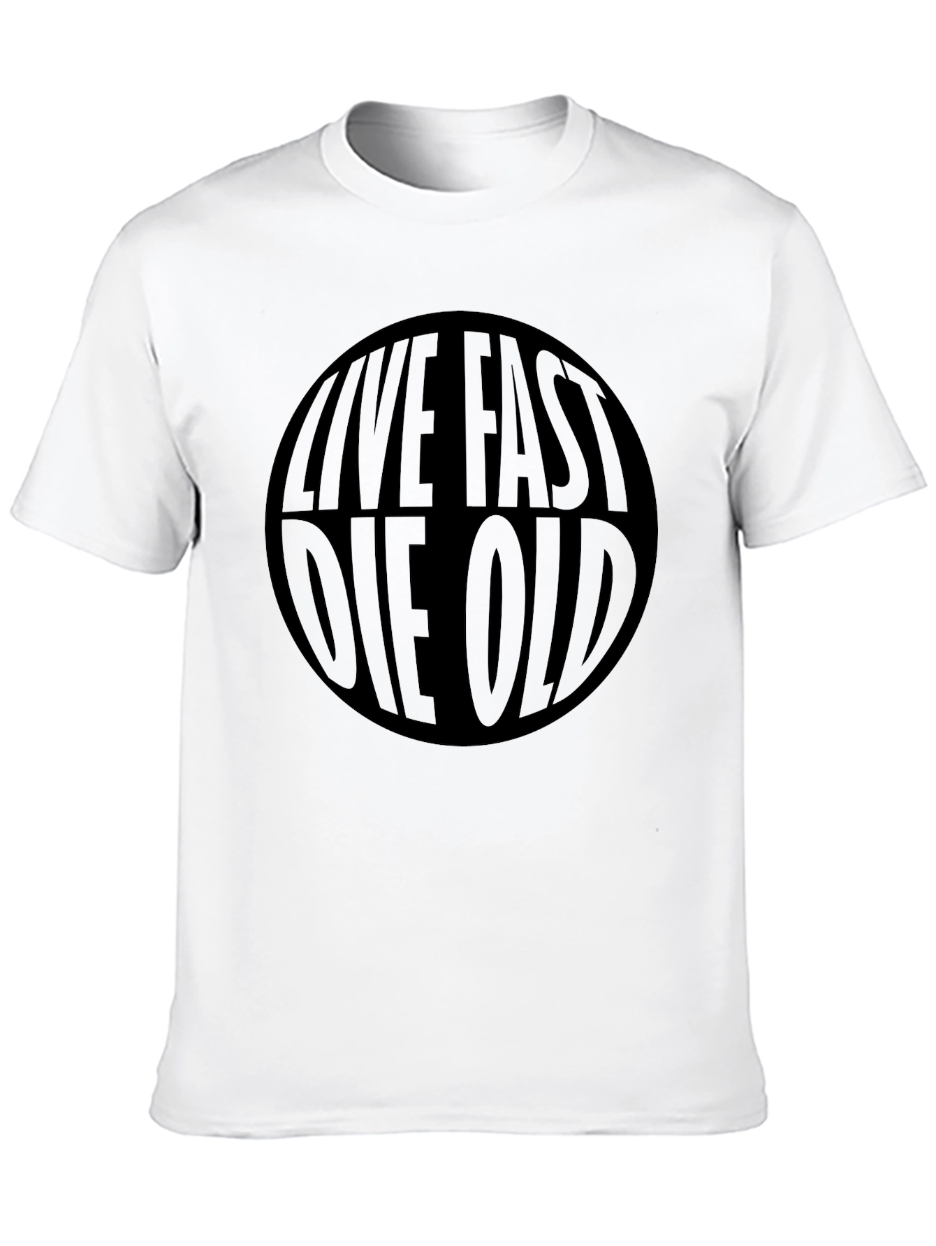 Live Fast Die Old Graphic T-Shirt