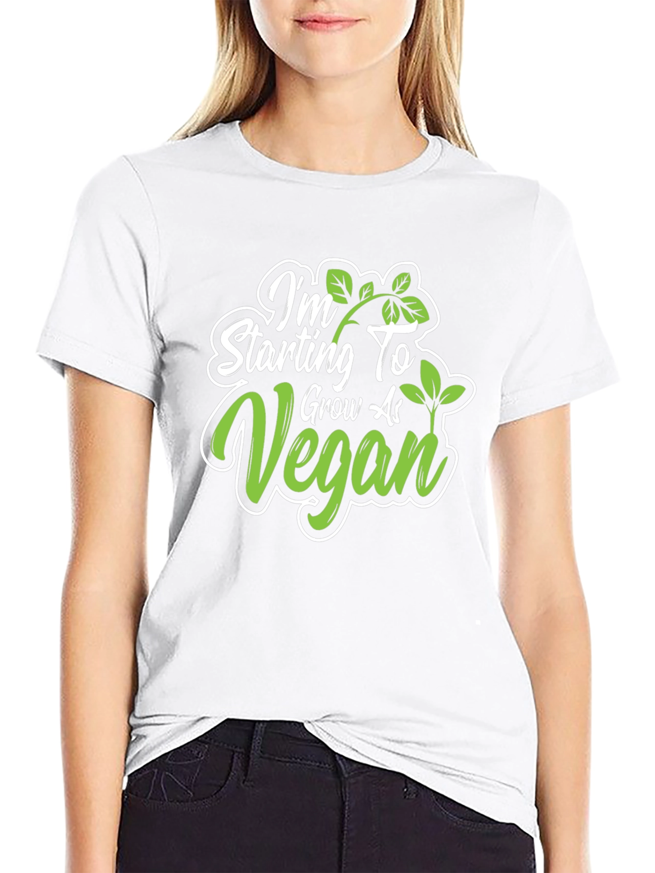Im Starting To Grow As Vegan T-Shirt