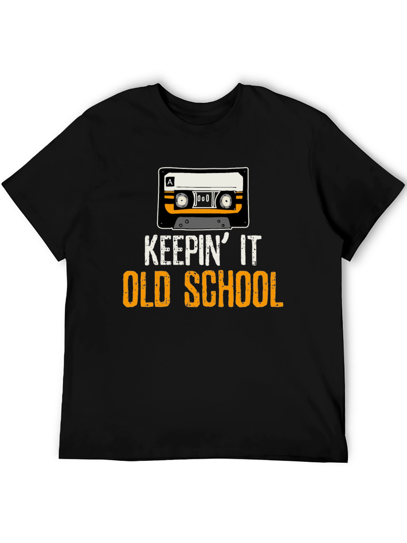 Keepin It Old School Retro Cassette T-Shirt