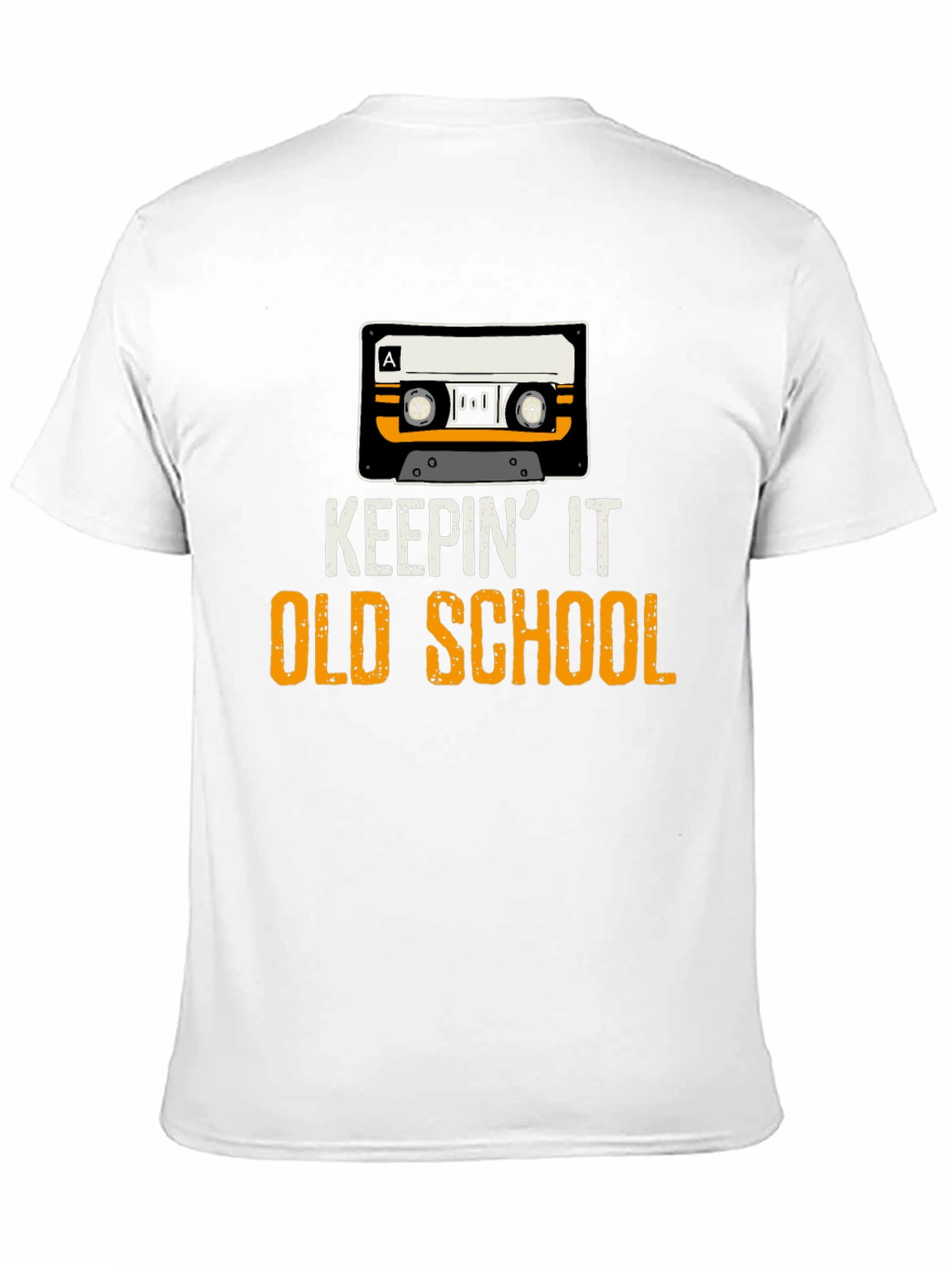 Keepin It Old School Retro Cassette T-Shirt