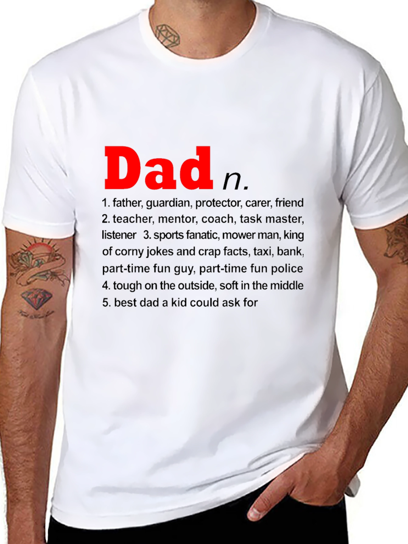 Dad Definition T-Shirt - Fathers Day Gift