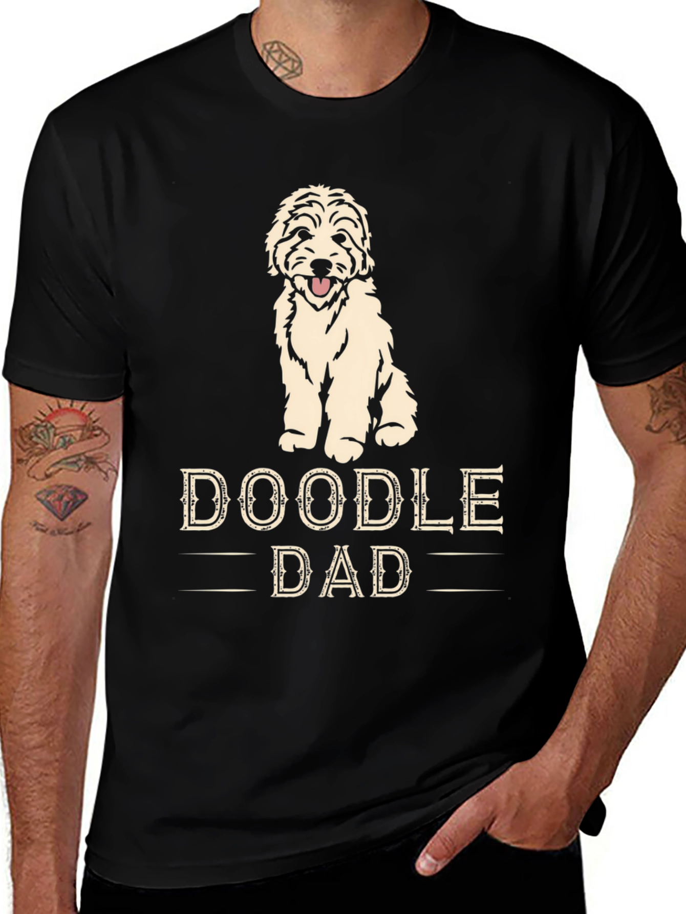 Doodle Dad T-Shirt - Dog Lover Apparel