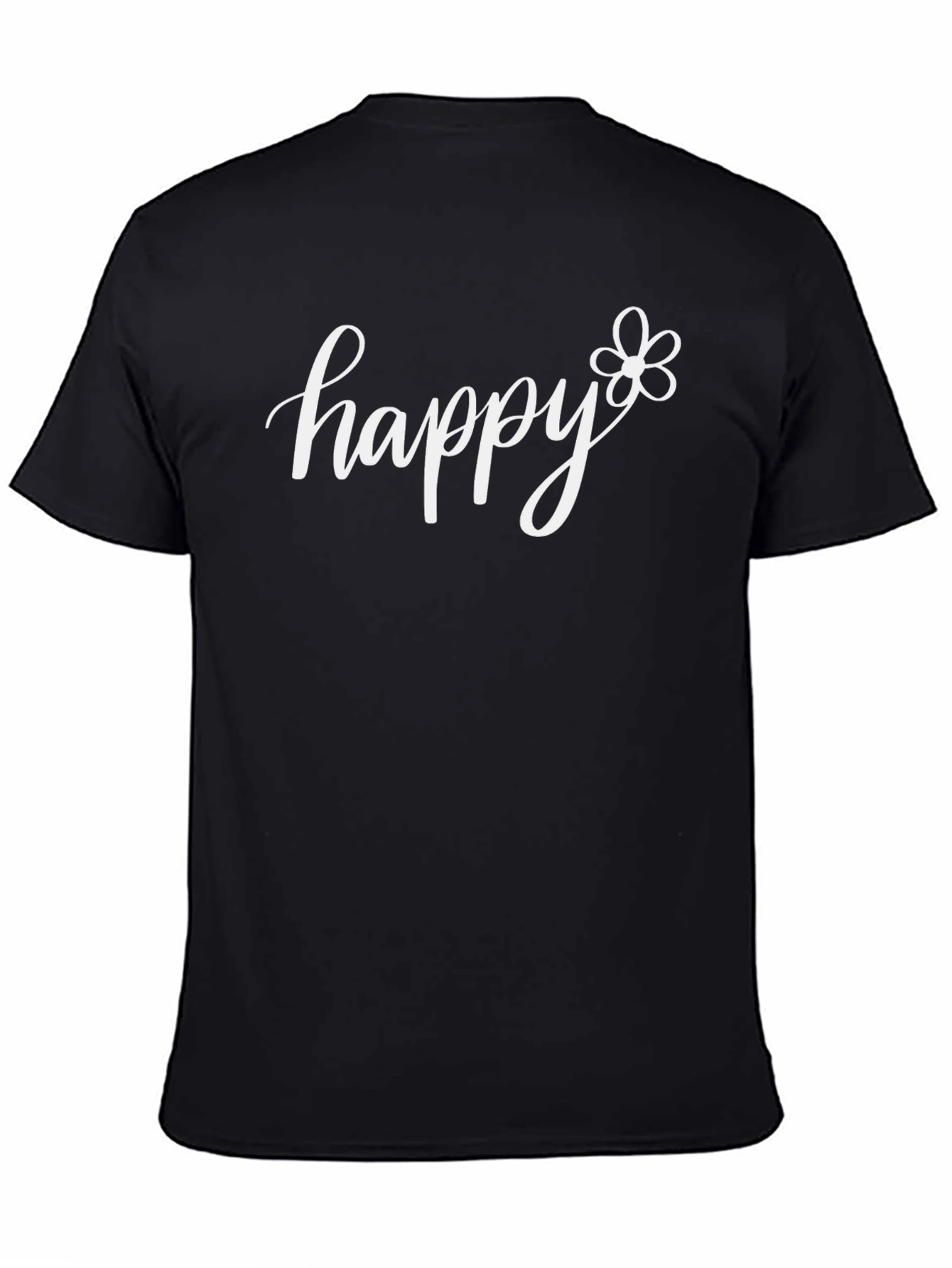 Happy Graphic T-Shirt -  Casual Comfort