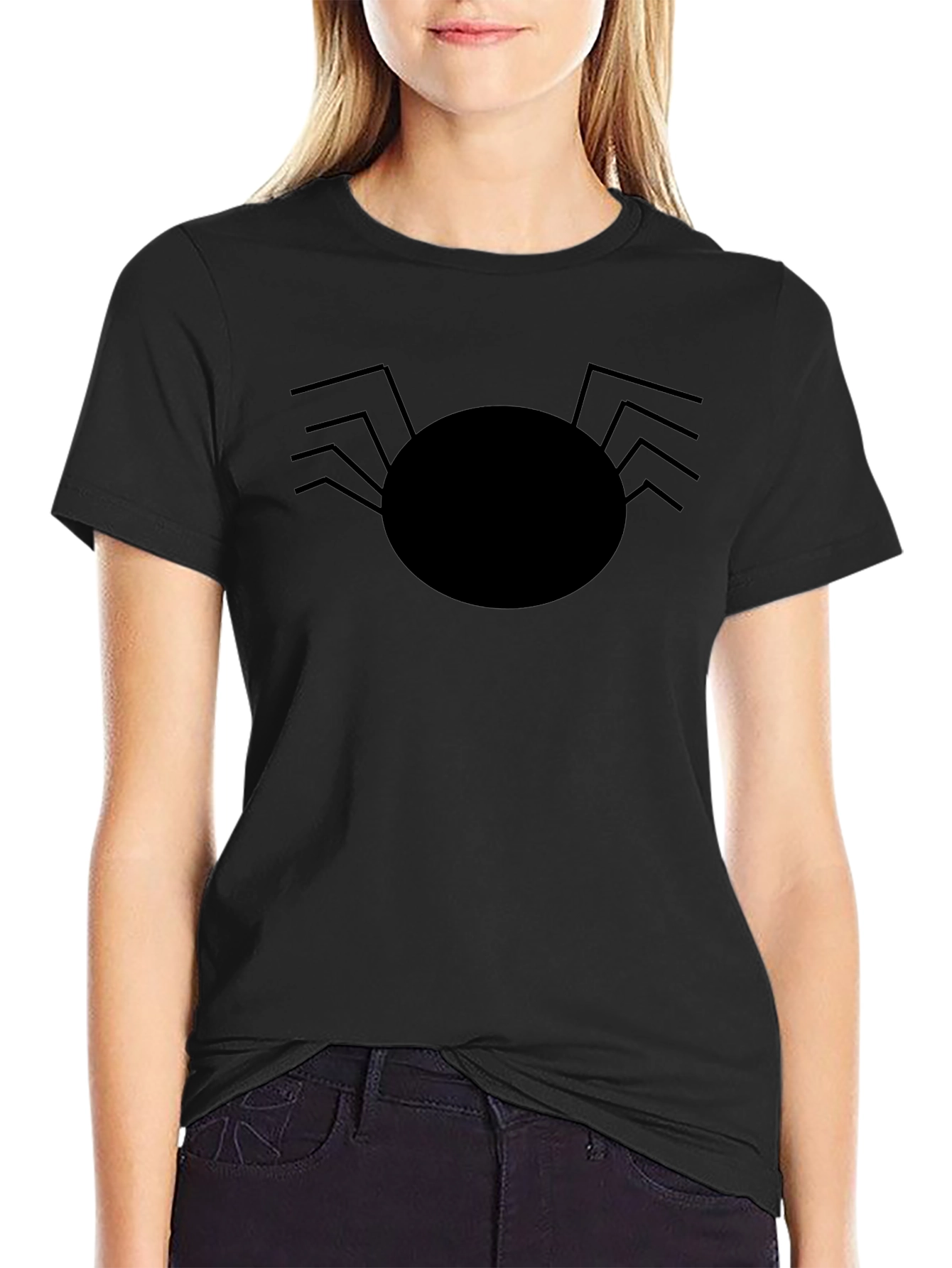 Spider Graphic T-Shirt - Mens Casual Tee