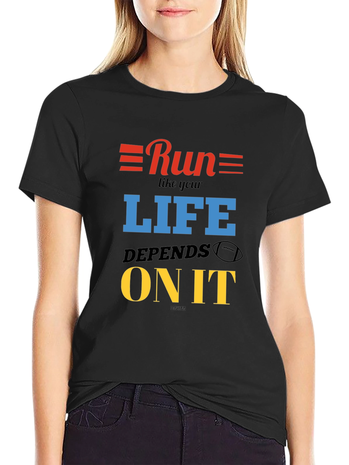 Run Like Your Life Depends On It T-Shirt