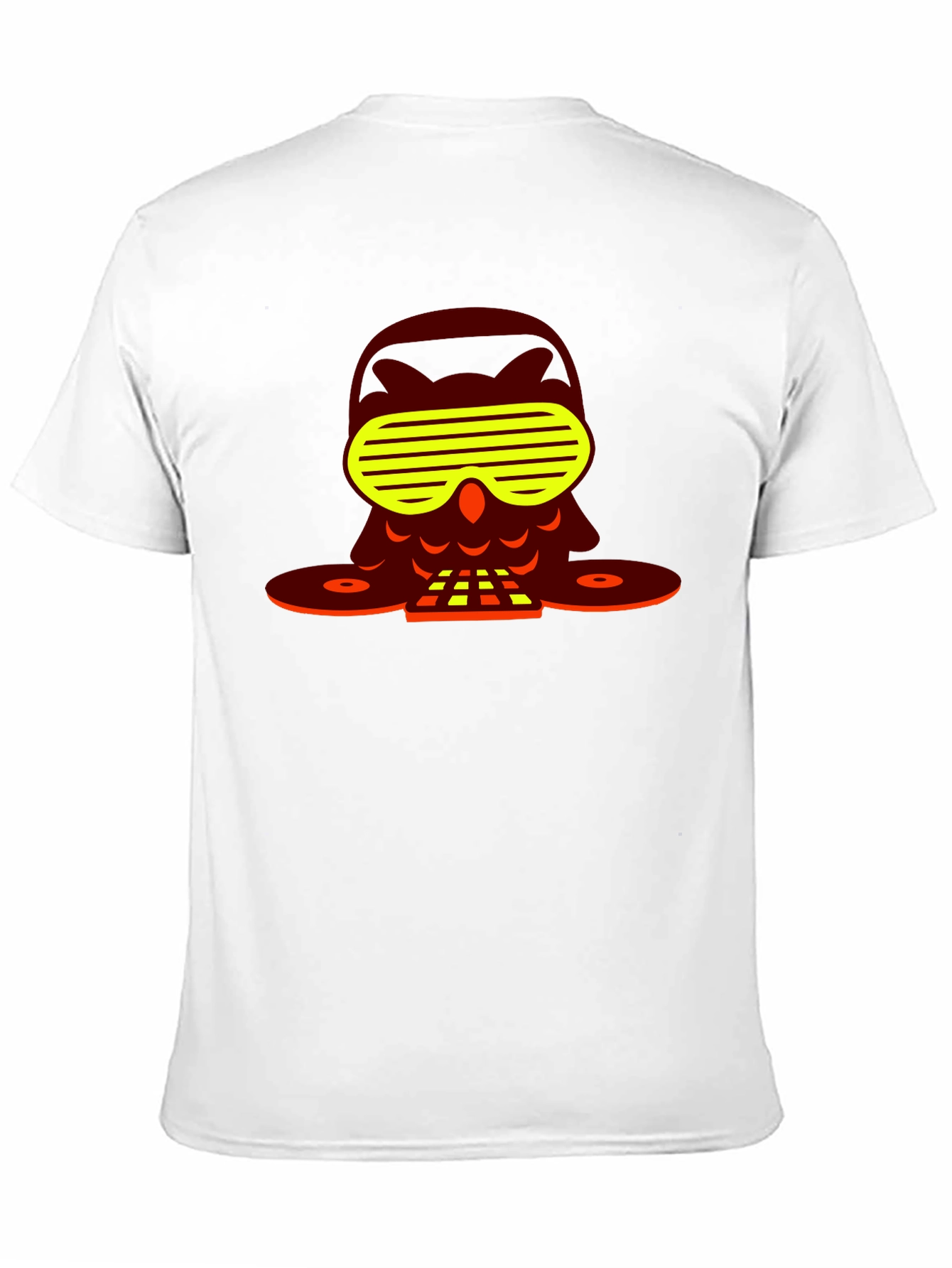 DJ Owl T-Shirt - Unique Graphic Tee