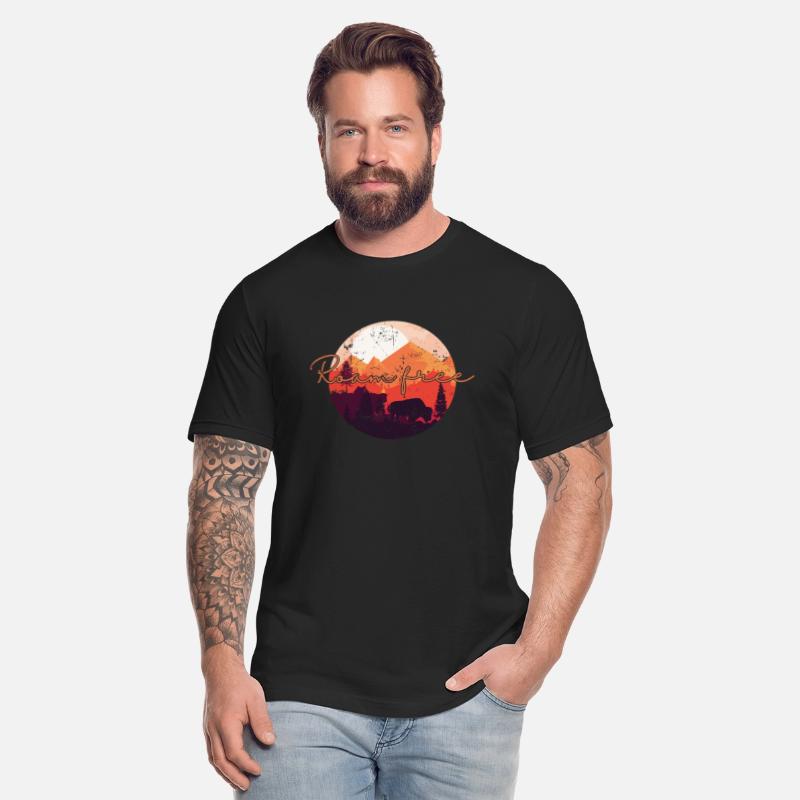 roam free Bison Animal