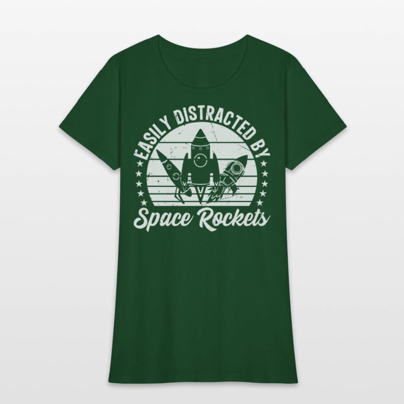 Rocket Ship Space Travel - Easily Distracted By Sp