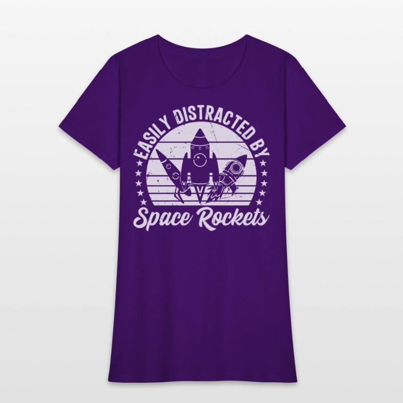 Rocket Ship Space Travel - Easily Distracted By Sp