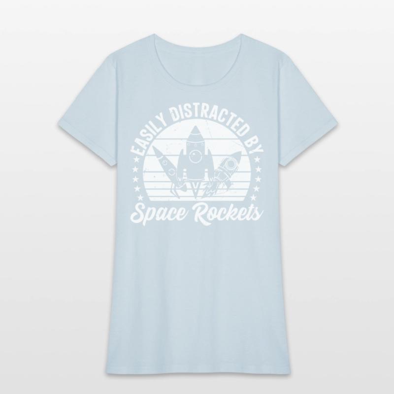 Rocket Ship Space Travel - Easily Distracted By Sp