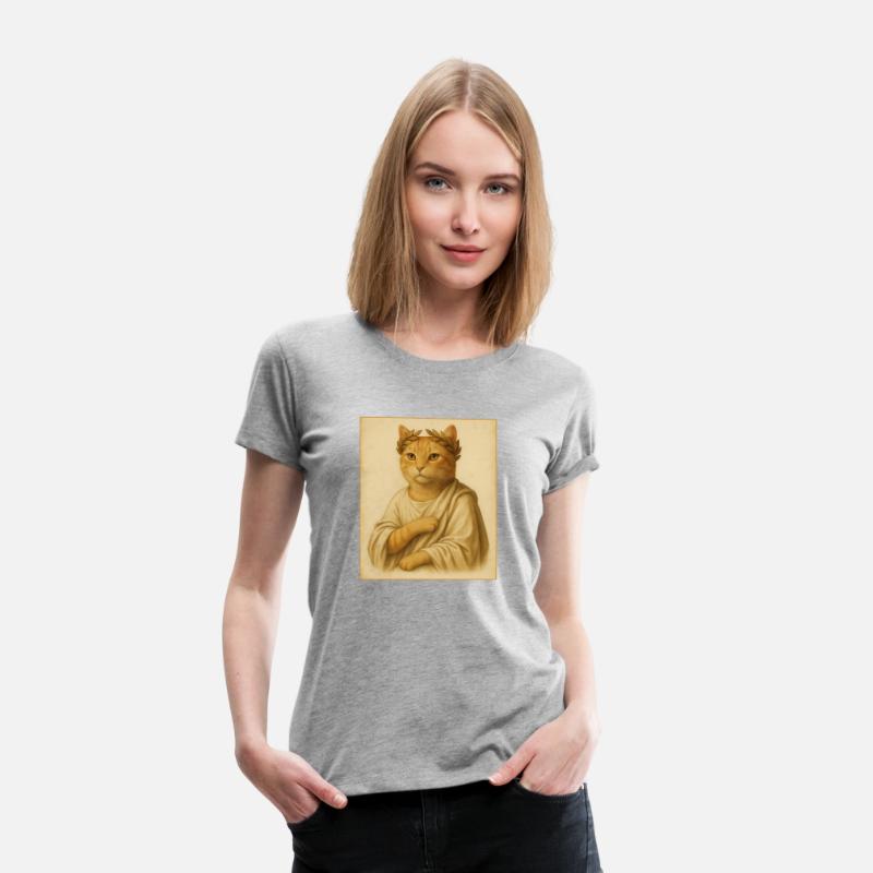 Roman Emperor Cat in Toga Noble Vintage Portrait