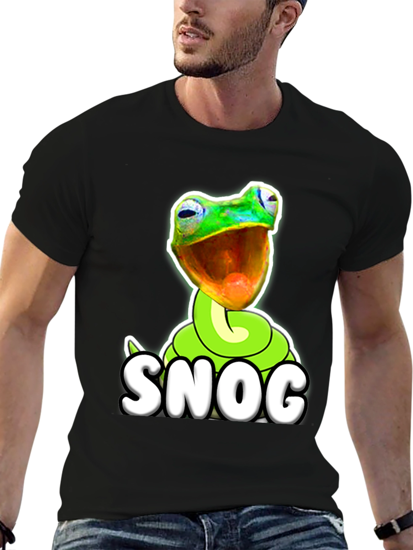 Snog Frog T-Shirt - Funny Graphic Tee