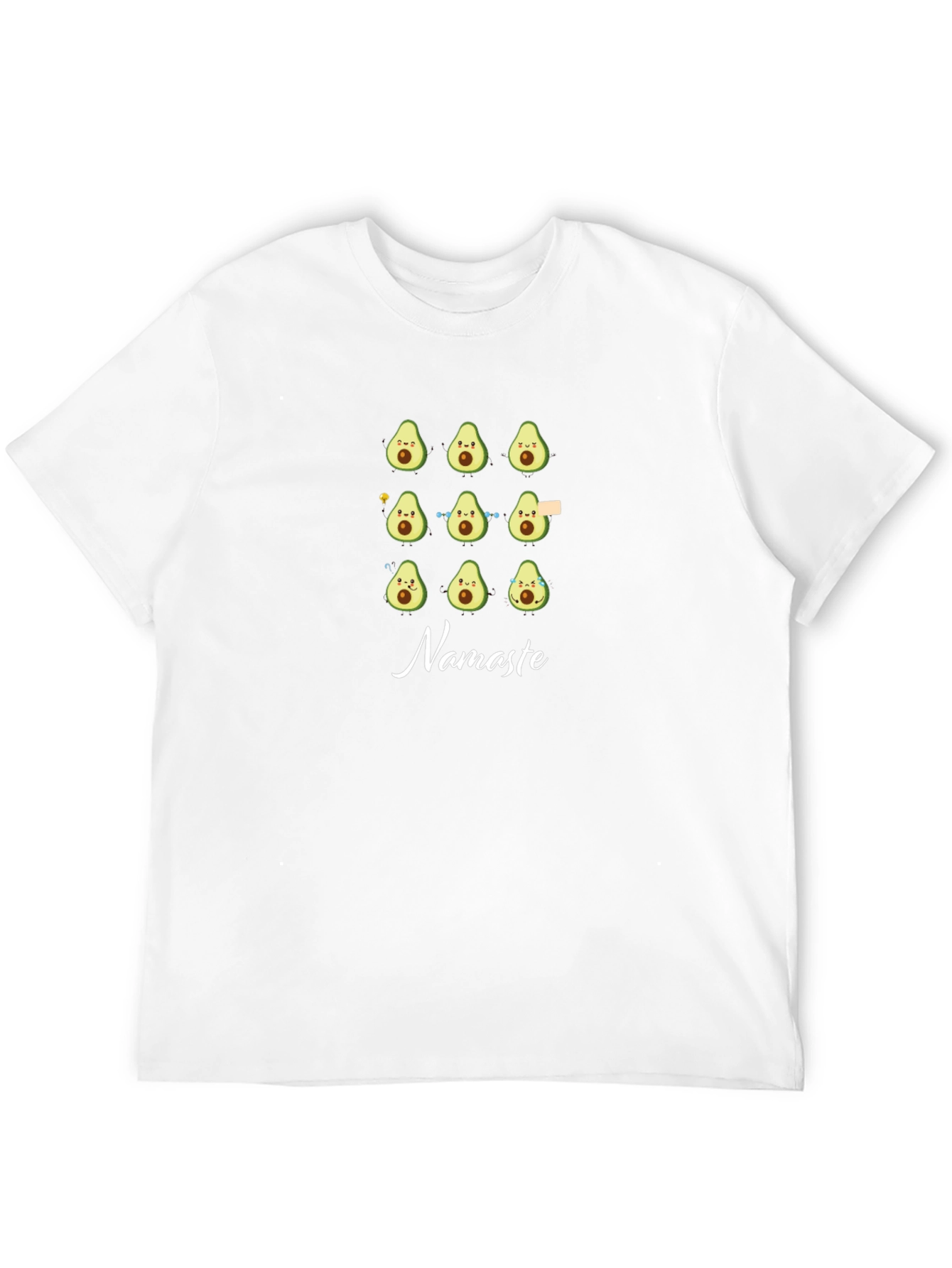 Avocado Namaste Black T-Shirt