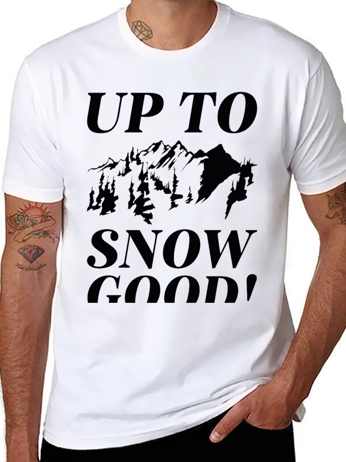 Up to Snow Good! Graphic Tee