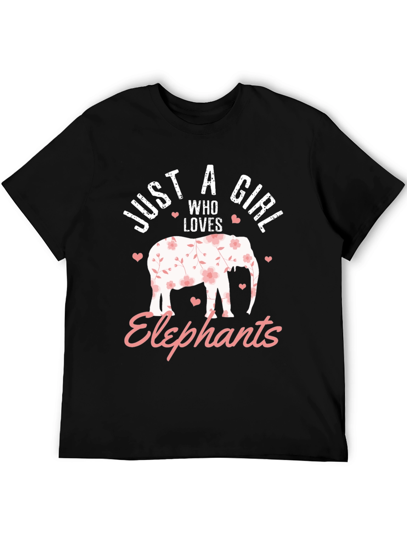 Just A Girl Who Loves Elephants T-Shirt